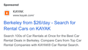 Kayak Software Corporation ad creative