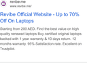 REVIBE TECHNOLOGY FZ-LLC ad creative