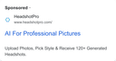 Headshot Pro Photography Pte. Ltd. ad creative