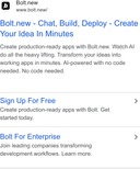 StackBlitz, Inc. ad creative