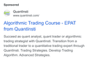 QuantInsti Quantitative Learning Private Limited ad creative