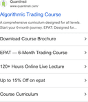 QuantInsti Quantitative Learning Private Limited ad creative