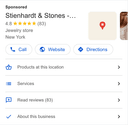 Stienhardt & Stones ad creative