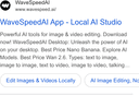 Wavespeedai Limited ad creative