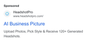 Headshot Pro Photography Pte. Ltd. ad creative