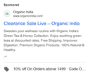 ORGANIC INDIA PRIVATE LIMITED ad creative