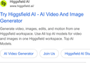 HIGGSFIELD INC ad creative