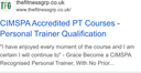The Fitness Group EDUCATION ad creative