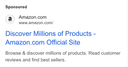 Amazon.com Services LLC ad creative