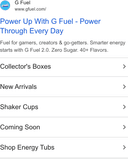 G FUEL, LLC ad creative
