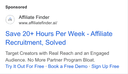 AffiliateFinder.ai ad creative