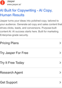 JASPER AI, INC. ad creative